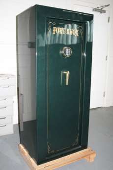 Used Fort Knox Maverick Gun Safe 6026 Forest Green Showroom Model